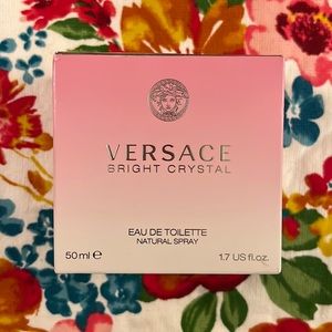 Versace Bright Crystal Eau de Toilette 1.7 oz New
